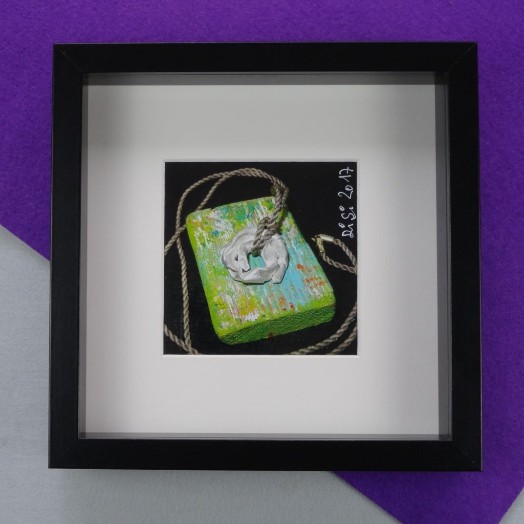 "Schmuck"_Hochglanz Foto_ handsigniert_weißer oder schwarzer Rahmen, 25x25cm